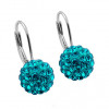 Další: Stříbrné náušnice s krystaly Crystals from Swarovski® Blue Zircon