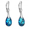 Předchozí: Stříbrné náušnice slzy s kameny Crystals from Swarovski® Beruda Blue