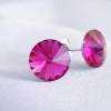 Další: Puzetové náušnice Swarovski 8mm > varianta Fuchsia