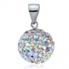 Předchozí: Stříbrný přívěšek koule 10 mm s krystaly Crystals from Swarovski®, Crystal AB