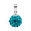 Další: Stříbrný přívěšek s krystaly Crystals from Swarovski® Blue Zircon