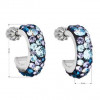 Předchozí: Stříbrné náušnice kruhy s krystaly Crystals from Swarovski®, Blue Style